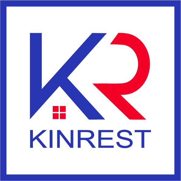 Kinrest Logo White BG